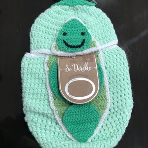 Sweet Pea Hand Crocheted NewBorn Set